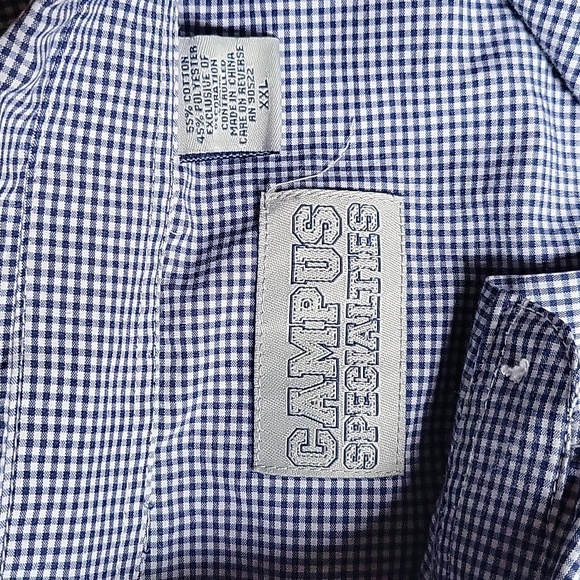 Campus Specialties Illini button-down shirt, size XXL - Picture 2 of 8